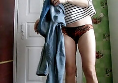 This is for you, enjoy it off my legs