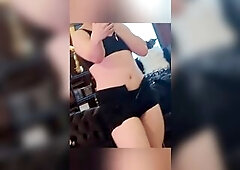 Hot Trans Angel In Taut Butt Shorts Show Her Body Off