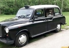 Horny Taxi Driver Fucks His Sexy Passenger