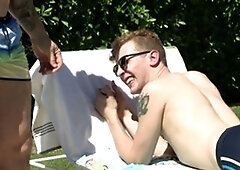 Dylan Lucas: Insecure Hand on Chris' Shoulder