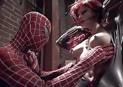 Spiderman Shoots More Than Just His Web