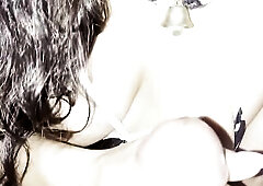 My brunette hair and large butt neighbour likes my banana and my milk