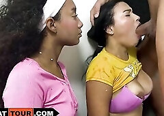 I had those MASSIVE MELONS LATINAS rapidly turn our meetup into a MOUTH BANG trio