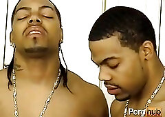 Hot Ebony Trio Banging