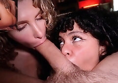 Hot brunette big boobs toying pink pussy