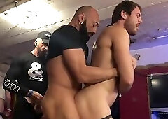 Daddy Big Dick Fucking Bottom In Backstage