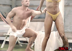 Hard Fuck big butt ass fuck sex in Barcelona