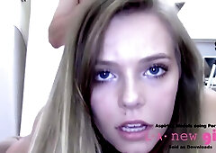 Adorable Blonde Seduced Into Assfucking Loving