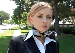 Fucking a flight attendant