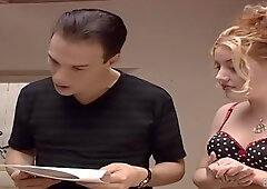 Blonde Babe Takes Hard Dick