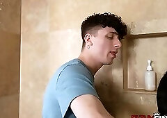 Ethan Seeks hard fucking his busty stepmom Queen Rogue