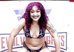 This is a rematch between our Elite Wrestler Daisy Ducati and our token ass male, Marcelo. Ever since Marcelo learned this guy can make the loser scre