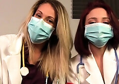 You Get Examined   Jerked Off By Dr Nikki Brooks   Nurse