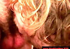 Mature hairy bikers drooling on cock