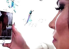 Brunette Ts Laela Knight fucks guy