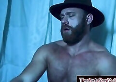 Stranger parody Bareback foursome