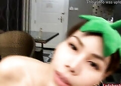 Cosplay Ladyboy Grace Sucking Shlong