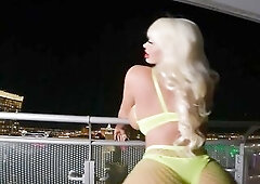 Instagram bimbo two - large booty blond mother I'd like to fuck gets screwed in POV