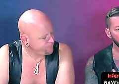 Well lubed twink left gaping by fist