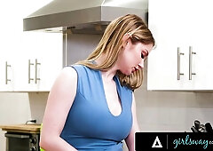 Exploring Kinky Desires, Naughty Nanny Seduces Submissive MILF in Wild Lesbian Adventure