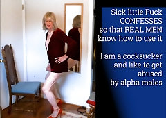 Confessions from Dave the Sissy, degrading, abjecting, etc