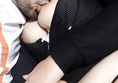 They kiss, fondle every other, screw every other and certainly that guy sucks her natural large titties taking advantage of gently biting her nipps. K