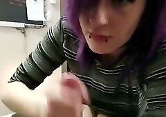 Two Emo Alt Teens Sucking Dick