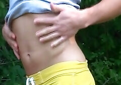 Gay public nudity, youngster, solo male