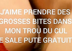 JE SUIS LÉA LA PLUS GROSSE SALOPE DE FRANCE