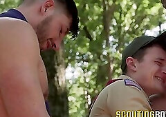 Scout Grant Ducati fucked hard by Jordan Starr in the quiet forest