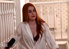 Spanish beauty Andrea Lapiedra and redhead Kaira Love ignite passion with tribbing and oral
