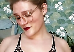 Hairy tranny dreams of being touched by a real man - Solo JOI