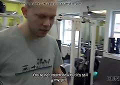 Hunt4k. slim teen interrupted instructing to be screwed for..
