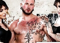 DevilsTGirls Hard Trans Sandwich Fuck With Korra Del Rio