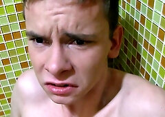 Thirsty Czech hottie takes a huge facial here