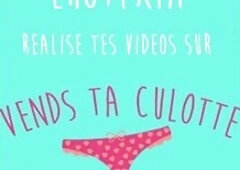 Vends-ta-culotte - Curvy Belgian amateur mother I'd like to fuck getting slutty with her sex toys, showing her large natural boobs and her pricel