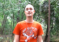 Czech hottie knows how to scream with dick in his ass