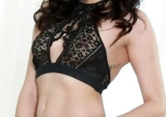 Two spicy chicks Honey Gold and Shyla Jennings are fucking on the couch