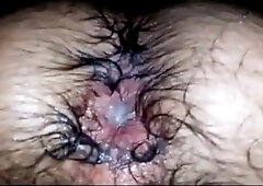 Two Cocks, One Hairy Asshole and a Whole Lot of Cum 6