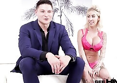 Newish chap Colton Corso makes his Watch HIM Screw debut here this day, and we coupled HIM up with a (now) golden-haired Danae Mari for this week'