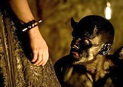 Tattooed women porn with gentle Dominno and Max Dior from Fixxxion