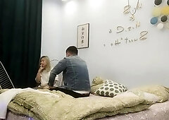 Amateur blonde on cam