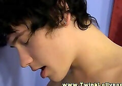 Redhead 18yo twink tasting his lollypop