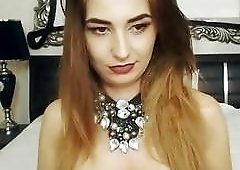 Busty chick with dick jerks off solo only on shecams