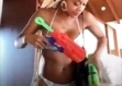 Amanda black and Nikky Thorne love the toy in cookie