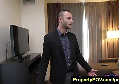 Property POINT OF VIEW – Valentino Nappi – Pleasuring an Angry Tenant