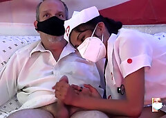 Viva Athena In Covid Vaccine - Nurse Handjob And Blowjob