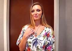 Stepmom Layna Landry gets her new trick on while riding