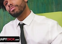 Hunk Patient Derek Allen Drills The Doctor's Tight Black Hole To Release The Pressure