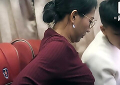 Song Nan Yi - Repressing Sounds While Savoring The Thrill Of Secret Sex On The Bus